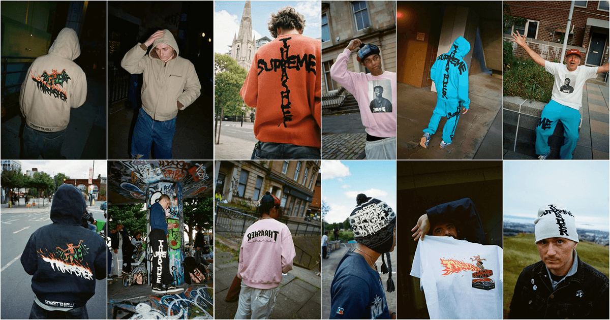 Supreme x Thrasher Fall 2024 Collaboration