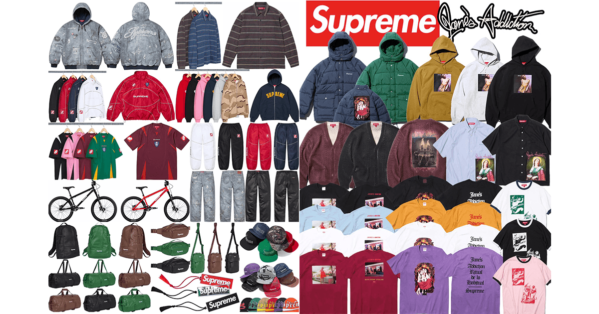 Supreme FW24 Week 11 Droplist