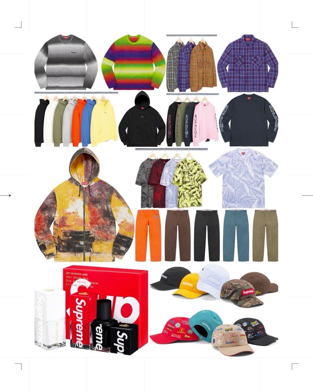 Supreme FW22 Week 3 Keywords