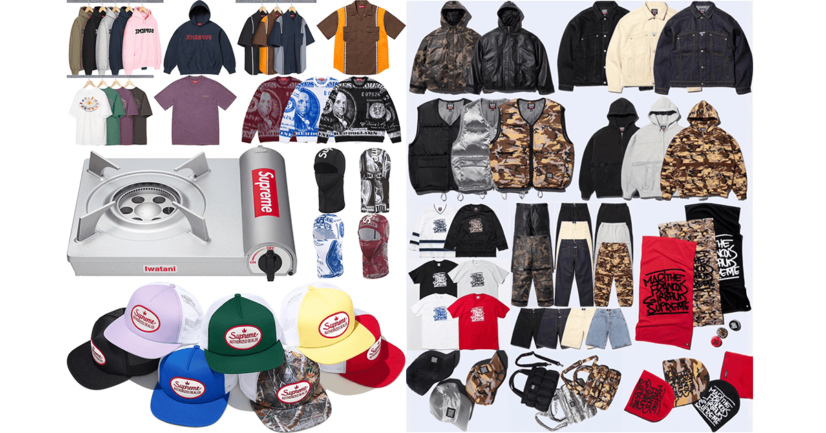 Supreme SS25 Week 6 Droplist