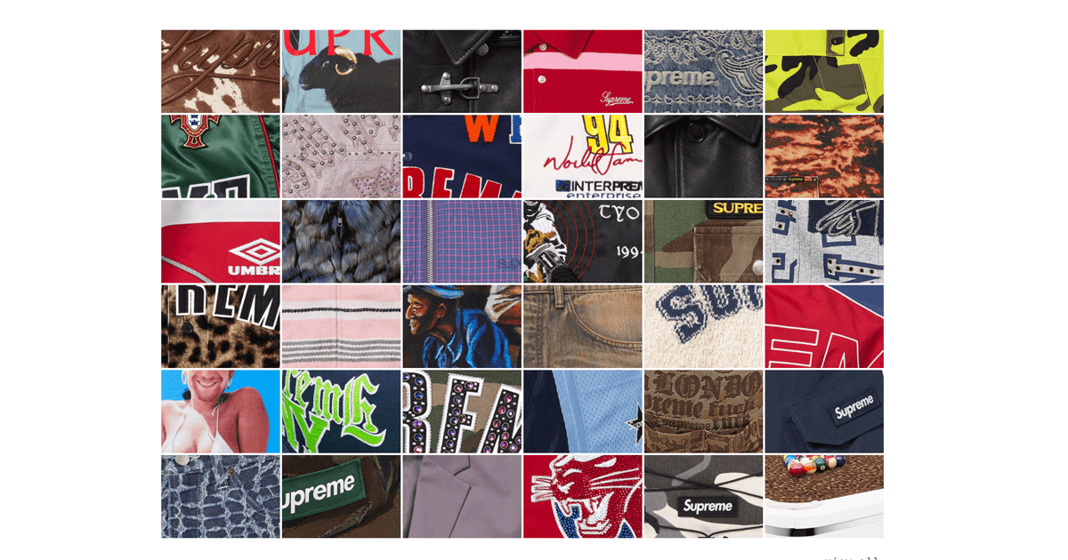 Supreme SS25 Lookbook & Preview!