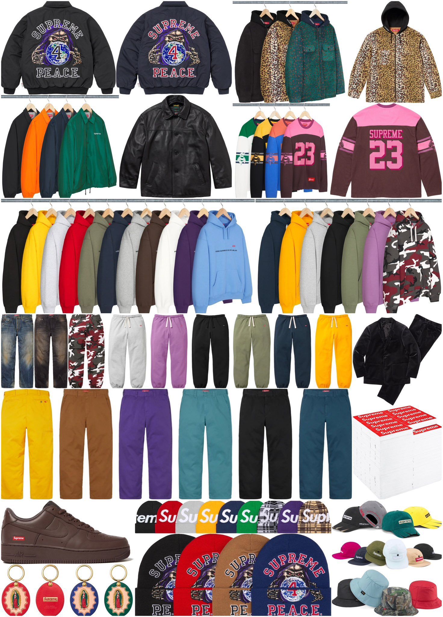 Supreme FW23 Week 11 Droplist & Keywords