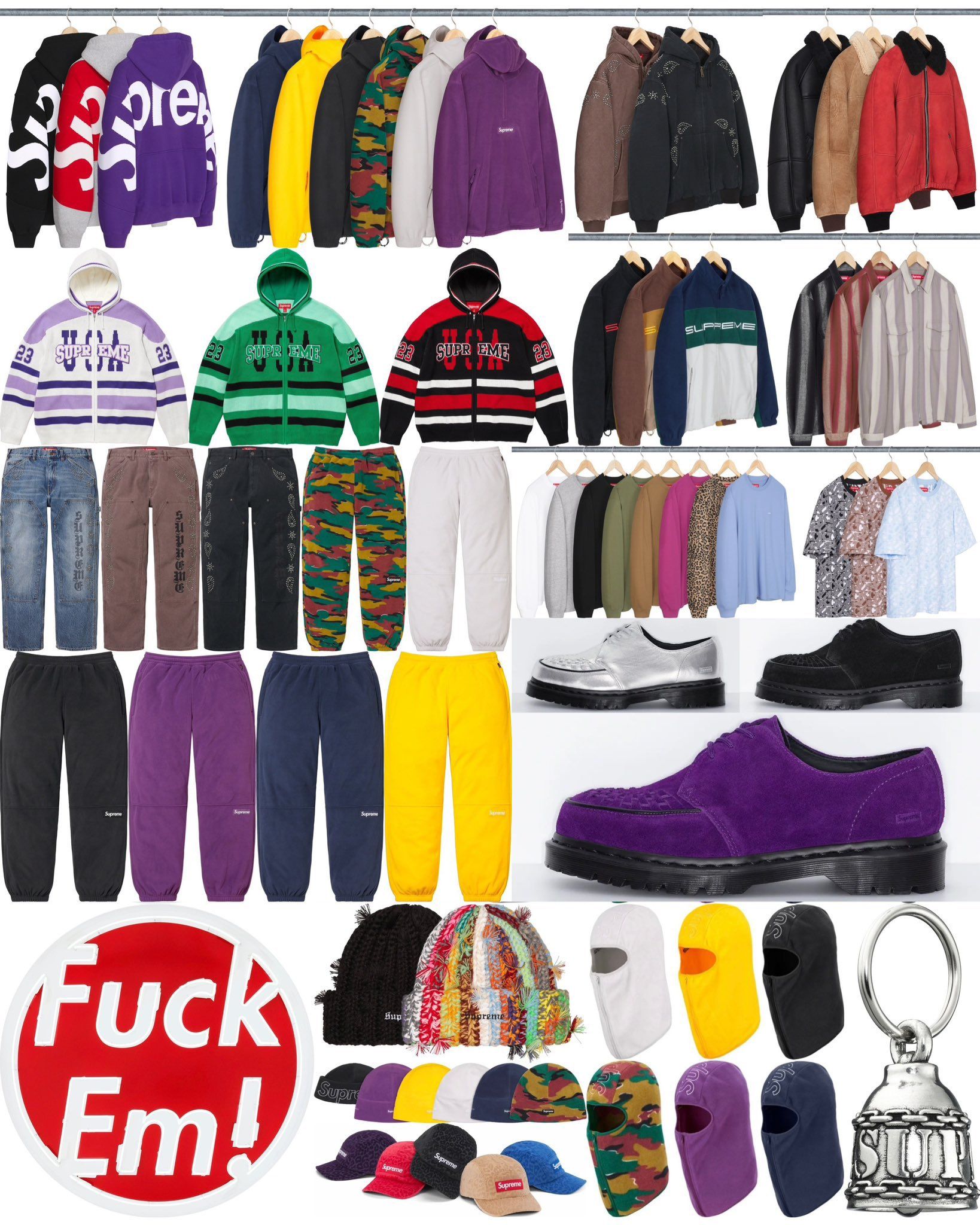 Supreme FW23 Week 13 Droplist & Keywords