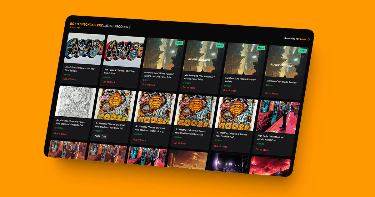 New Feature: Product Fetching